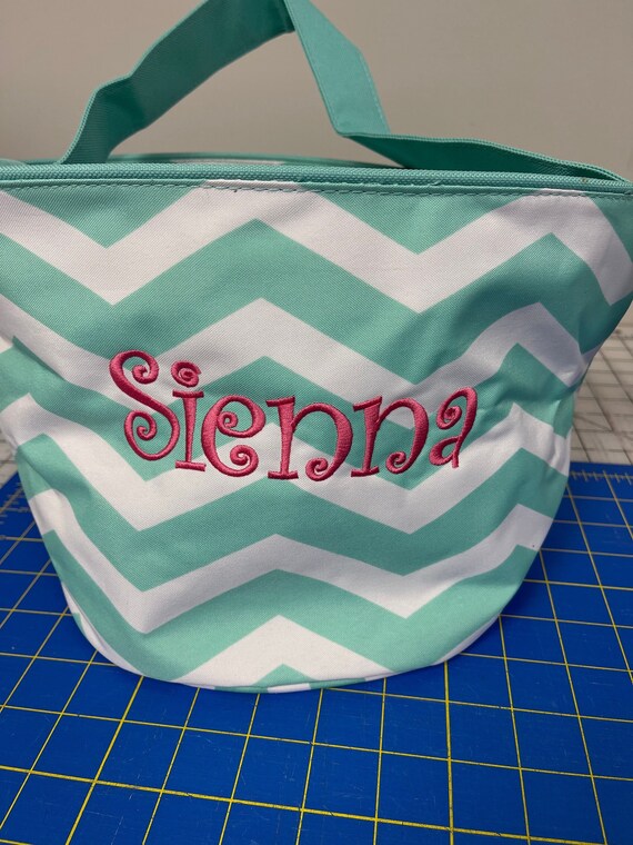 Personalized Tote Bags canvas Bucket storage Caddy gift Basket book Bag toy Tote school Supplies Bag bedroom Organizer easter christmas Etsy UK