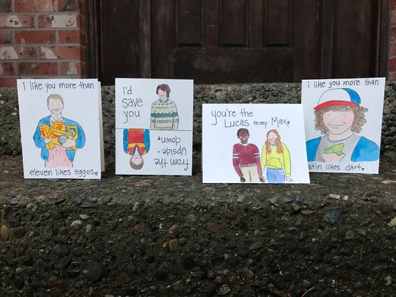 stranger things ルーカス サイン ストレンジャーシングス カード