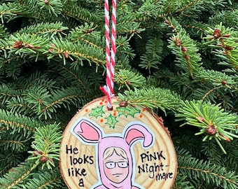 Christmas Story Ornament | Pink Nightmare | You’ll Shoot Your Eye Out