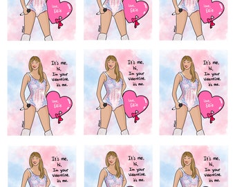 Swiftie Valentine's Cards | It’s Me Hi