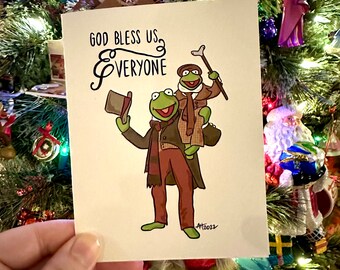 God Bless Us Everyone | Christmas Carol | Christmas Card