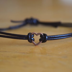 Infinity Bracelet, Copper Infinity Charm, Leather Bracelet, Friendship Bracelet, Unisex, Anniversary Gift