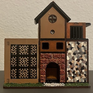 Ye Olde Schoolhouse - Music Box and Pencil Holder