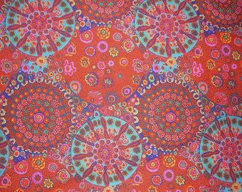 Kaffe Fassett -Redd Millefiore - GP92 - Phillip Jacobs for Rowan - CT120209 Designer - Modern - 100 Percent