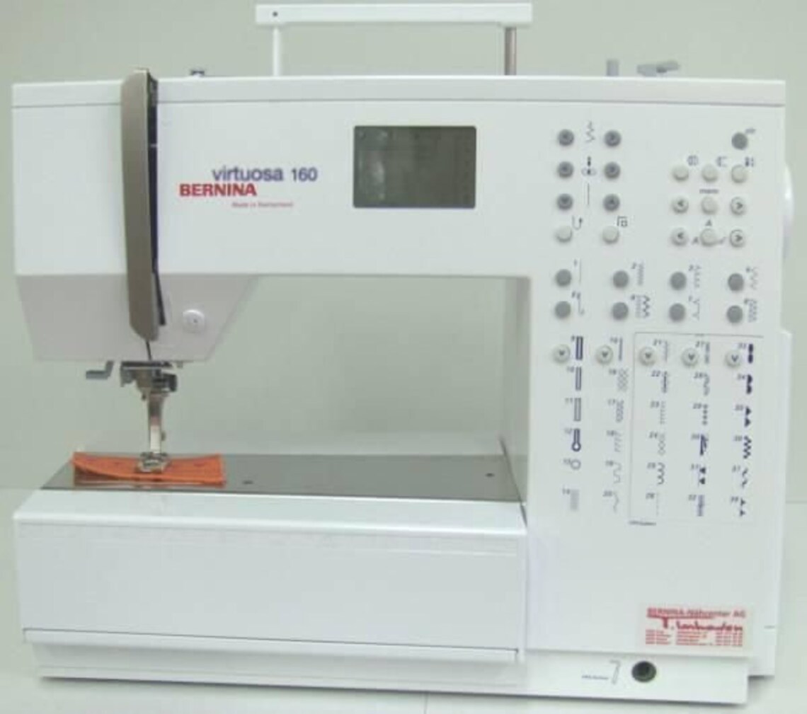 SALE Incredible Offer Bernina Virtuosa 160 Sewing Machine Etsy