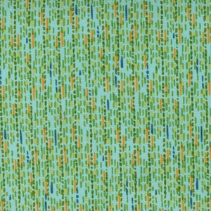 United Notions-Moda-Robin Pickens-Carolina Lilies-aqua-48705 19-CT1133238-100% Quality Cotton by the Yard or Yardage