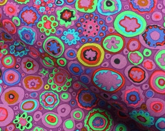 Kaffe Fassett Paperweight Fabric - Purple GP20 Phillip Jacobs for Rowan - CT120612 Designer - Modern - 100 Percent