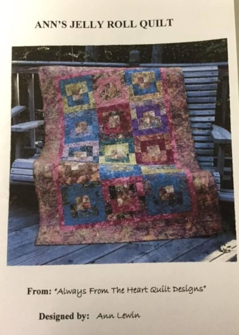 Ann Lewin-CT110367 Ann/'s Jelly Roll Quilt