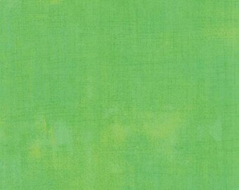 United Notions - Moda- Basic Grunge-30150 304- Kiwi- CT121396- 100% Quality Cotton by the Yard or Yardage