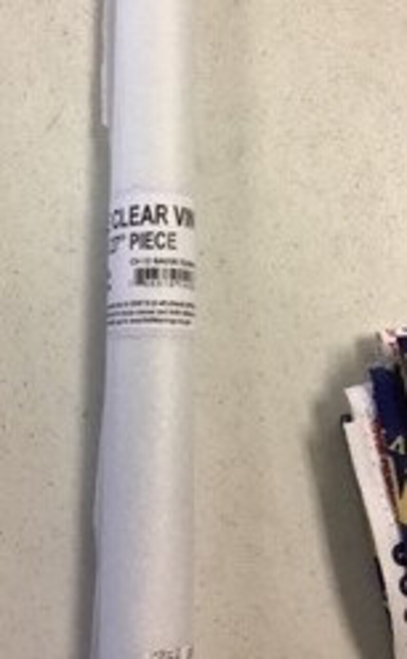 12 Gauge Clear Vinylct766516140363 Etsy