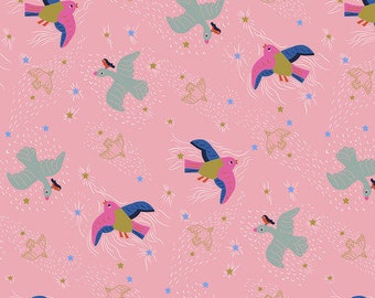 Free Spirit-High Hopes-Pink-PWMF030-pink-CT1133172-100% quality quilting cotton