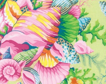 Kaffe Fassett Floral Fabric -Bekah- GP69 yellow- CT121006 - Phillip Jacobs for Rowan - 100% Quality Cotton