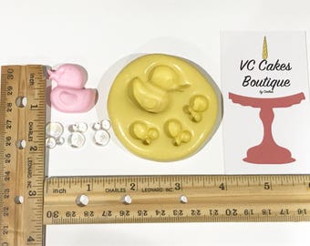 Rubber Ducky & Bubbles Mold