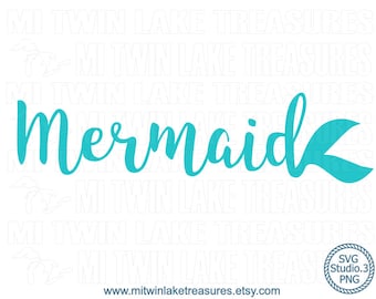 Mermaid Tail SVG, Instant & Digital Download, For Silhouette and Cricut, PNG, Studio.3, DIY, Personal and Commercial Use, Summer, Beach, 036