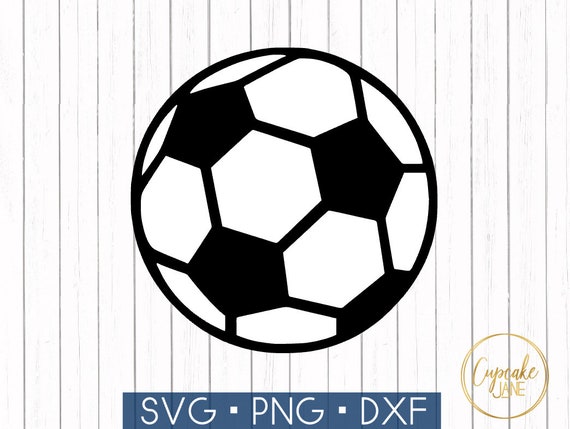 Soccer Ball Svg Instant Digital Download For Silhouette Etsy