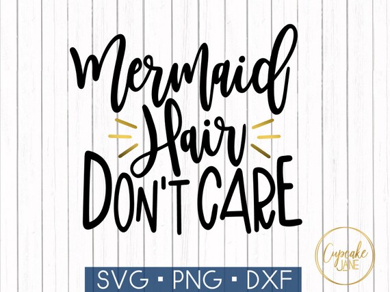 Download Mermaid Hair Svg Instant Digital Download For Silhouette Etsy