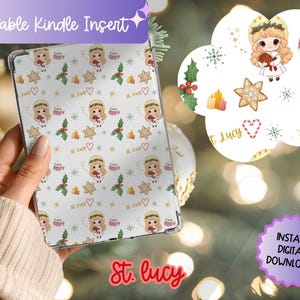 St. Lucy Catholic Kindle Insert | St. Lucia