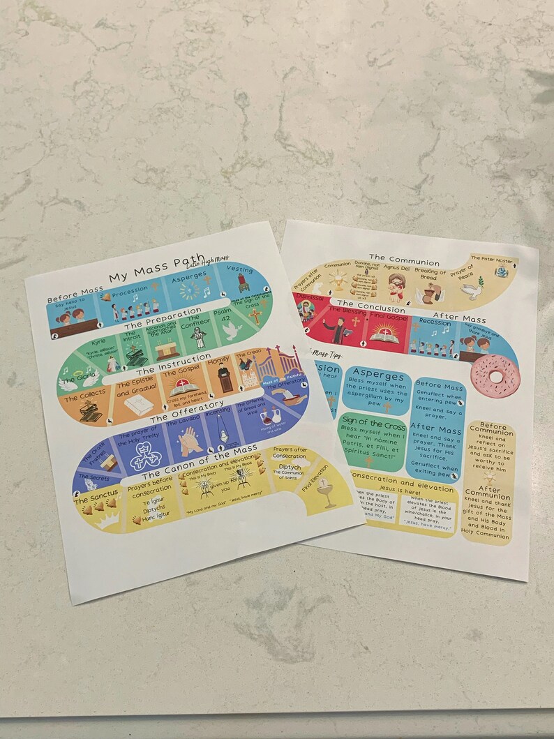 Latin Mass Kids / Printable Kids Missal / Catholic Kids - Etsy