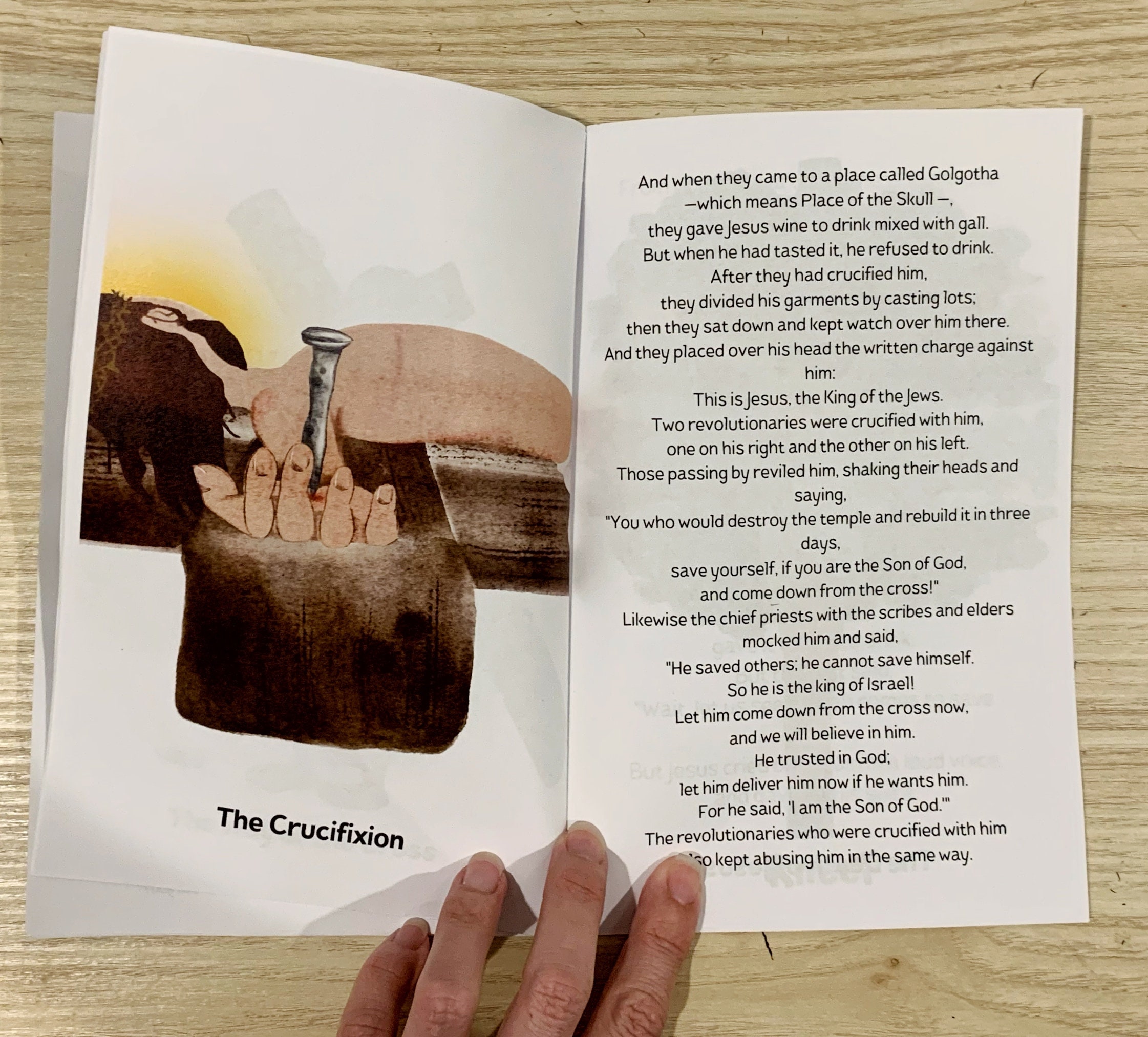The Passion Booklet Palm Sunday Easter Lent Printable Catholic Lent ...