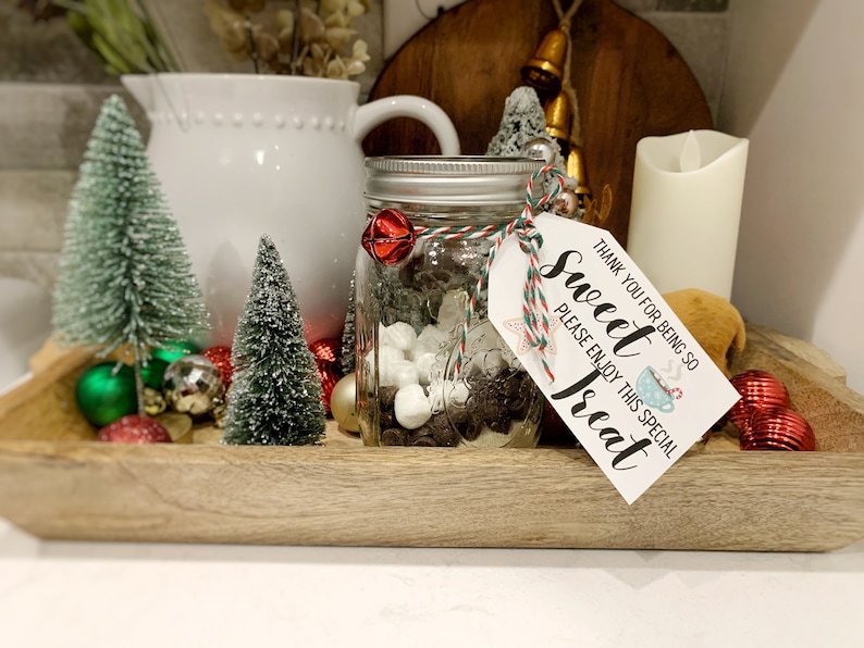 HOT COCOA Tags Printable / Printable Teacher Gift Tags / Etsy