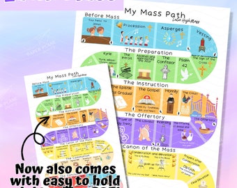 Latin Mass Kids /  Printable Kids Missal / Catholic Kids Printable / Liturgical / Latin Missal / Catholic gift / Baptism gift