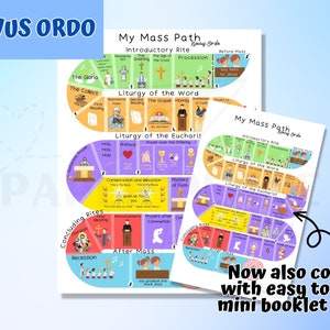 Latin Mass Kids / Printable Kids Missal / Catholic Kids Printable / Liturgical / Latin Missal ...