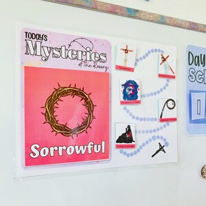 Printable Rosary for Kids | Interactive With Mysteries | Catholic Kids ...