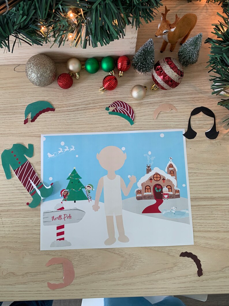 Advent Calendar Kids / Printable Christmas Countdown / Christmas Kids ...