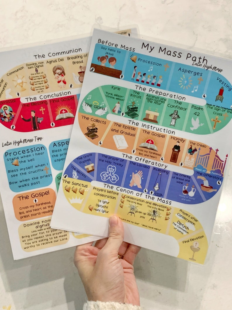 Latin Mass Kids / Printable Kids Missal / Catholic Kids - Etsy