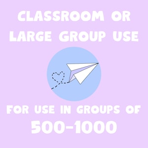 500-1000 Large Groups Use