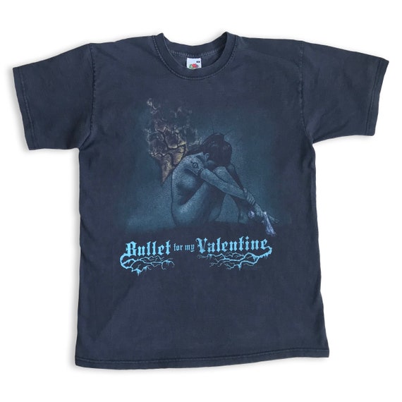 Vtg Y2K Bullet For My Valentine t shirt • 90s Vin… - image 1