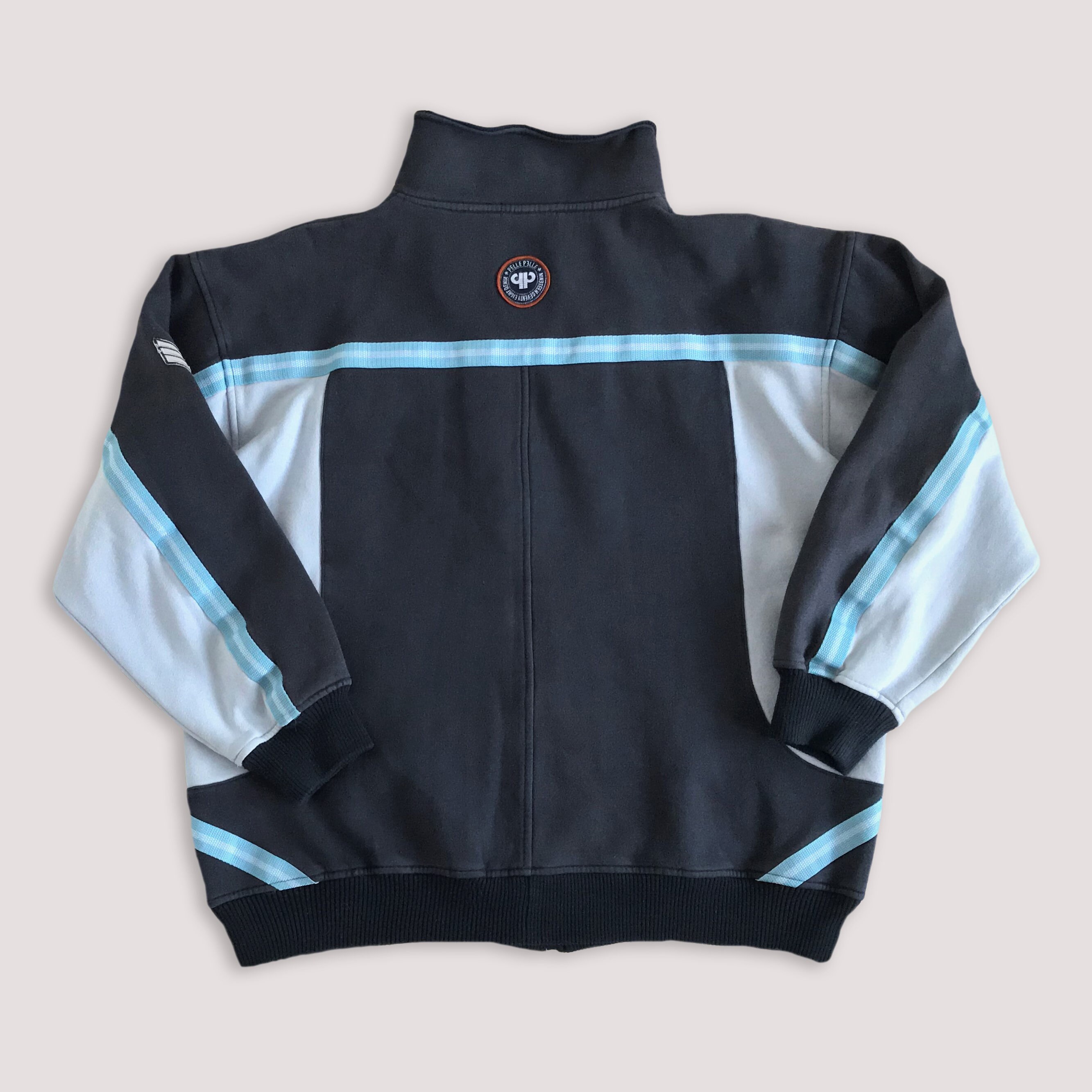 Vtg 90s PELLE PELLE Track Jacket Windbreaker • Y2K Hip Hop