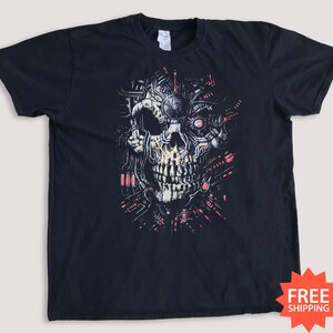 00s Skull Shirt - Etsy