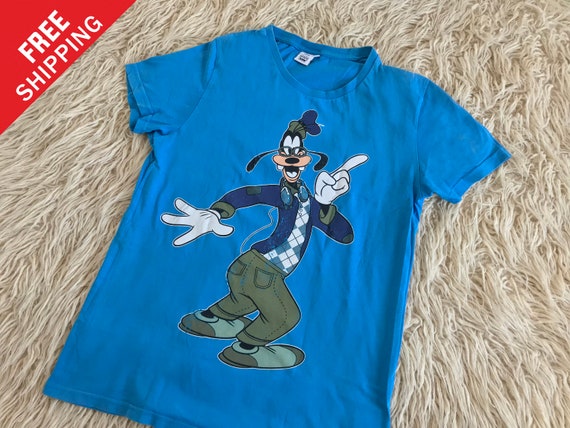 90s Disney Goofy T Shirt Tshirt 80s 70s 60s Cartoon Tv Show Etsy