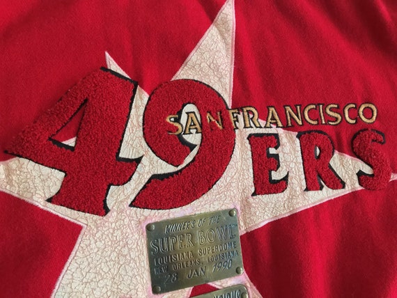 Vtg 1990 SAN FRANCISCO 49ers jacket CAMPRI bomber… - image 4