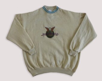 Vintage Nike Sweatshirt Beige - Etsy 