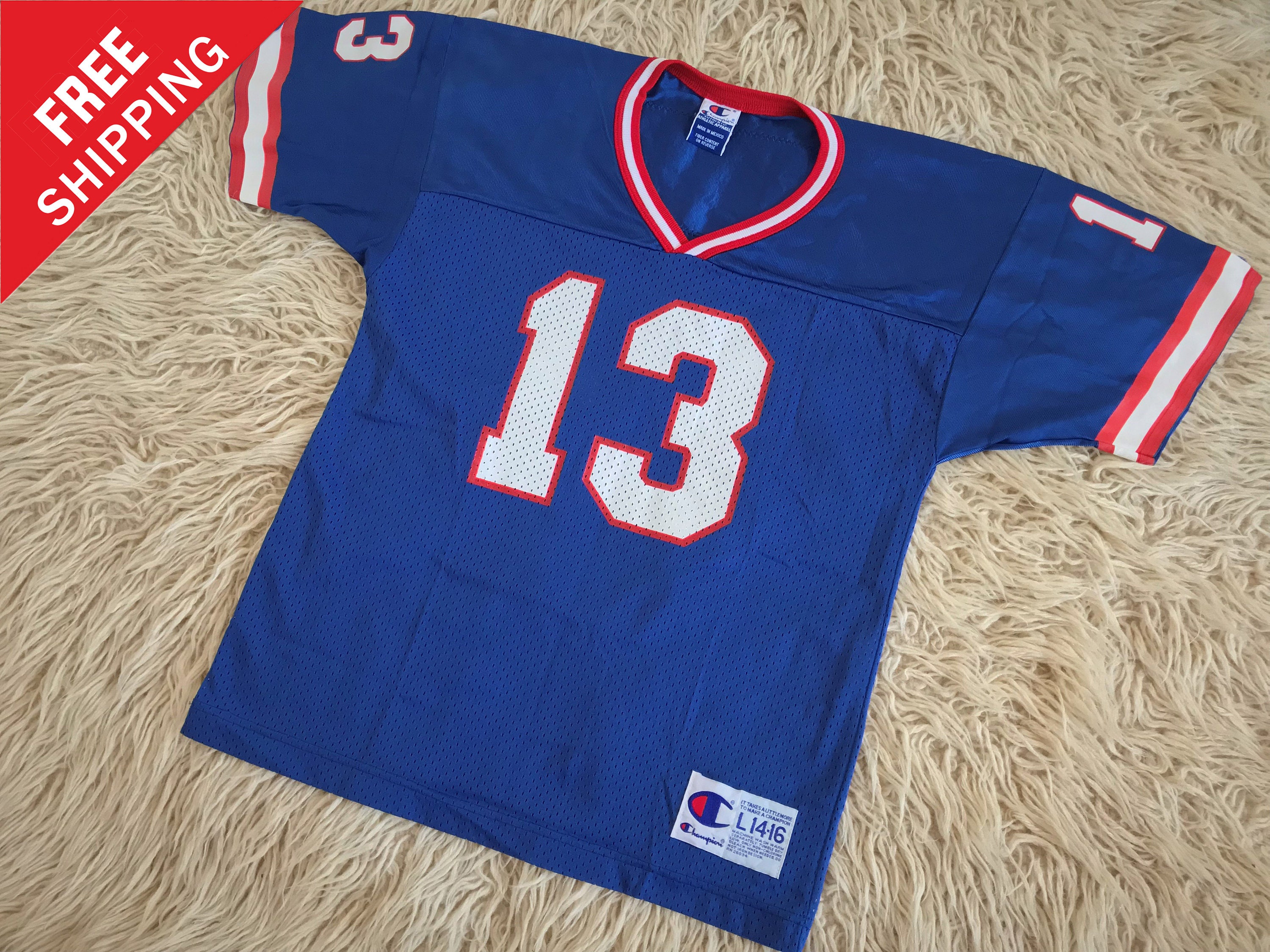 vintage ny giants football jersey