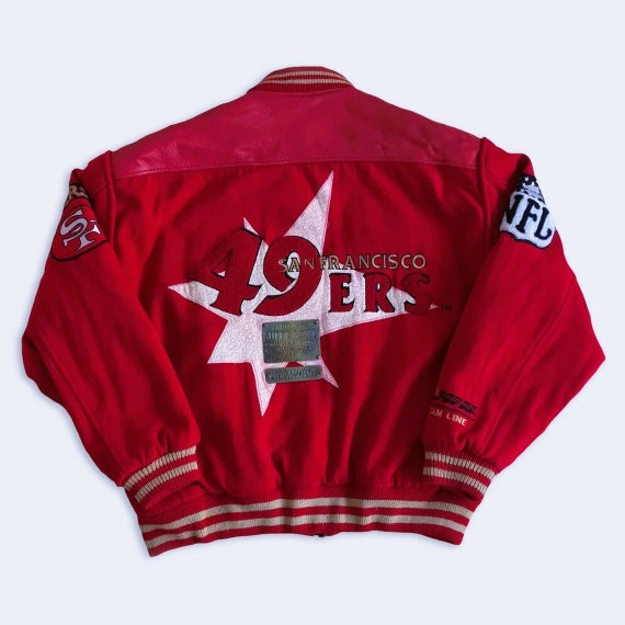 Vtg 1990 SAN FRANCISCO 49ers jacket CAMPRI bomber… - image 1