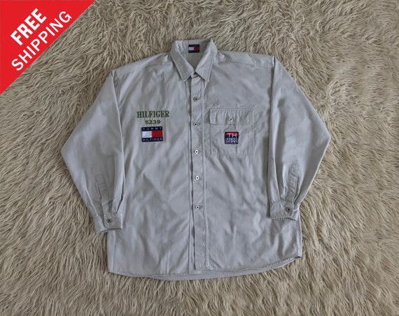 tommy button up shirt