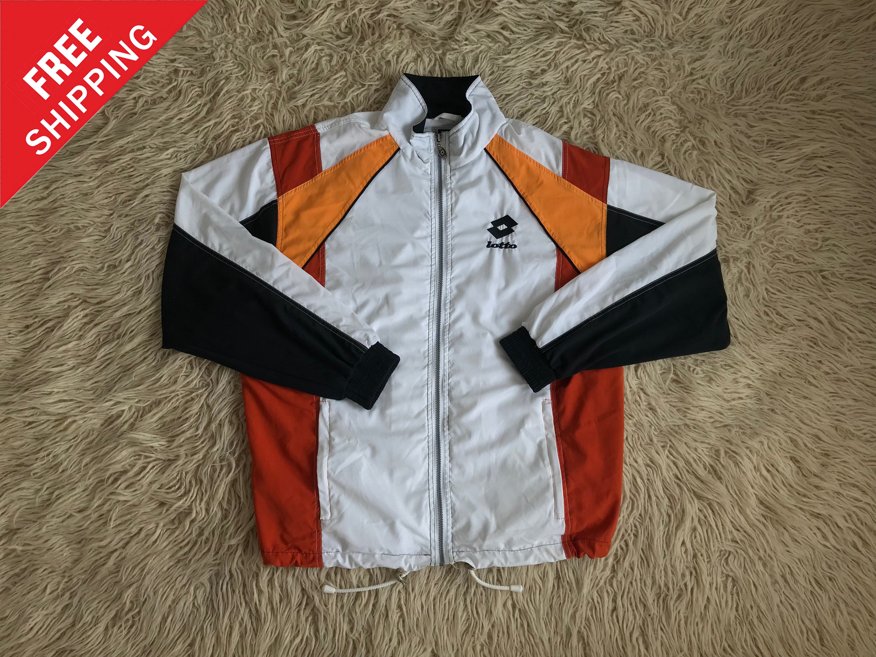 old school windbreaker