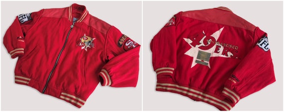 Vtg 1990 SAN FRANCISCO 49ers jacket CAMPRI bomber… - image 9