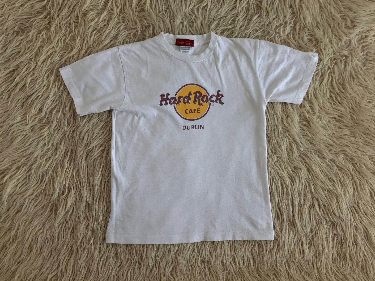 Y2K 00s HARD ROCK CAFE Dublin t shirt 90s 80s Hip hop Rap Etsy