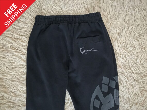Vtg KARL KANI joggers pants sweatpants • 80s 90s H