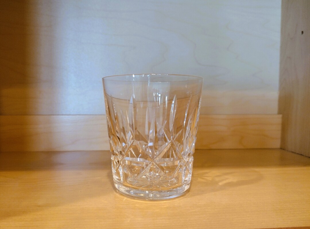 Waterford Crystal Rosslare Old Fashioned Glass Discontinued Pattern