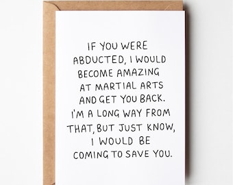 Funny birthday card, funny anniversary card, better together, cards, funny boyfriend birthday card, greeting cards, ninja, funny love card