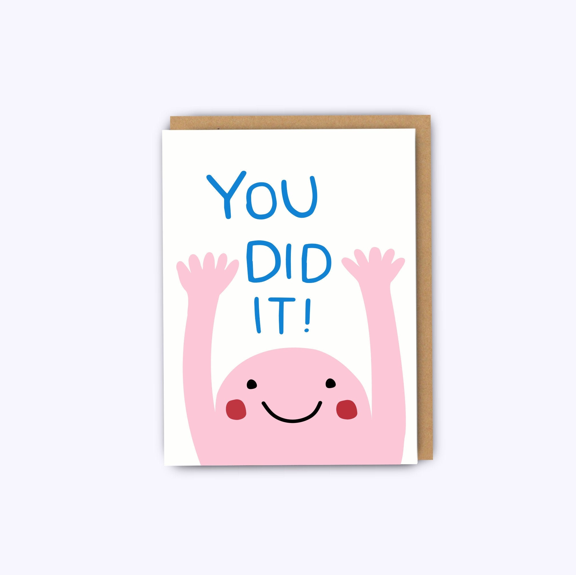 Funny Congratulations Card You Did It New Job Card Funny Etsy Australia