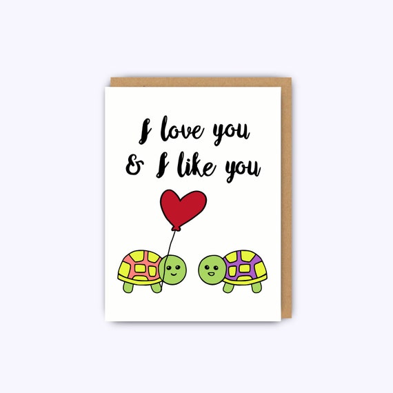 Funny Love Card Valentine S Day Card I Love You And I Etsy Funny Love Card Valentine S Day Card I Love You And I Etsy