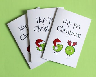 Pack of 3 christmas cards, christmas puns, christmas card pack, funny christmas cards, christmas cards, greeting cards, value pack, xmas