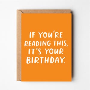 Funny birthday card, greeting cards, funny boyfriend birthday card, funny cards, girlfriend birthday card, husband birthday card, wife card