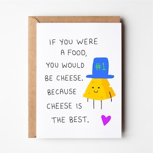 Cartão de aniversário de queijo, cartão de aniversário engraçado, melhor juntos, cartão de aniversário engraçado, cartão de aniversário de namorado engraçado, cartões, cartões de amigo, amor